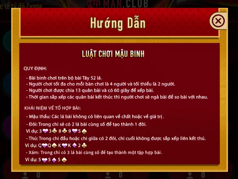 Mậu Binh Online Manclub Đấu Trường Trí Tuệ Cho Các Cao Thủ Xếp Bài Chiến Thuật